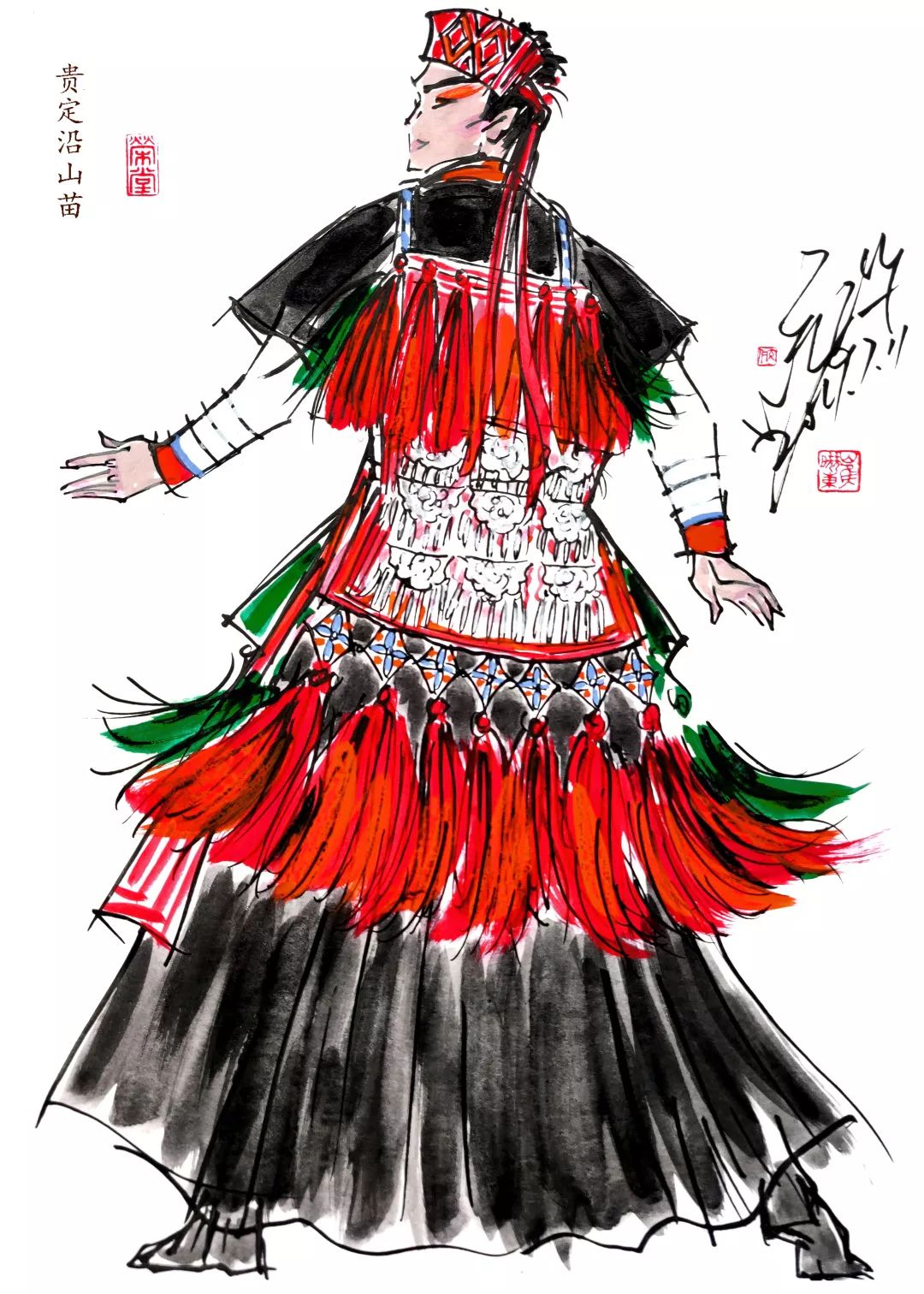 西江盛典,服装设计,实景演出,聚城视界